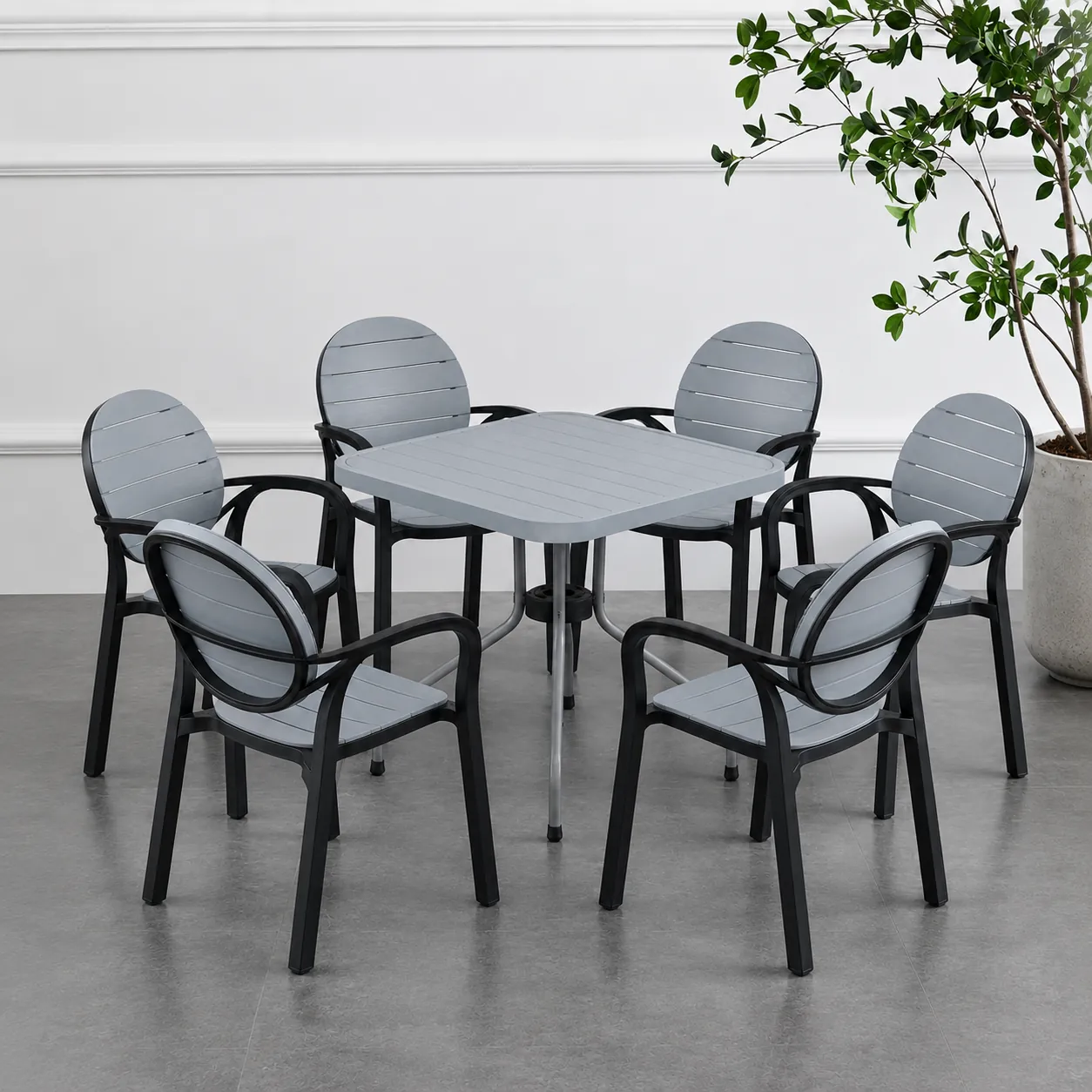 SPECTRUM PATTI CHAIRS SET MODEL SP-675 CHAIRS AND TABLE - Image 28