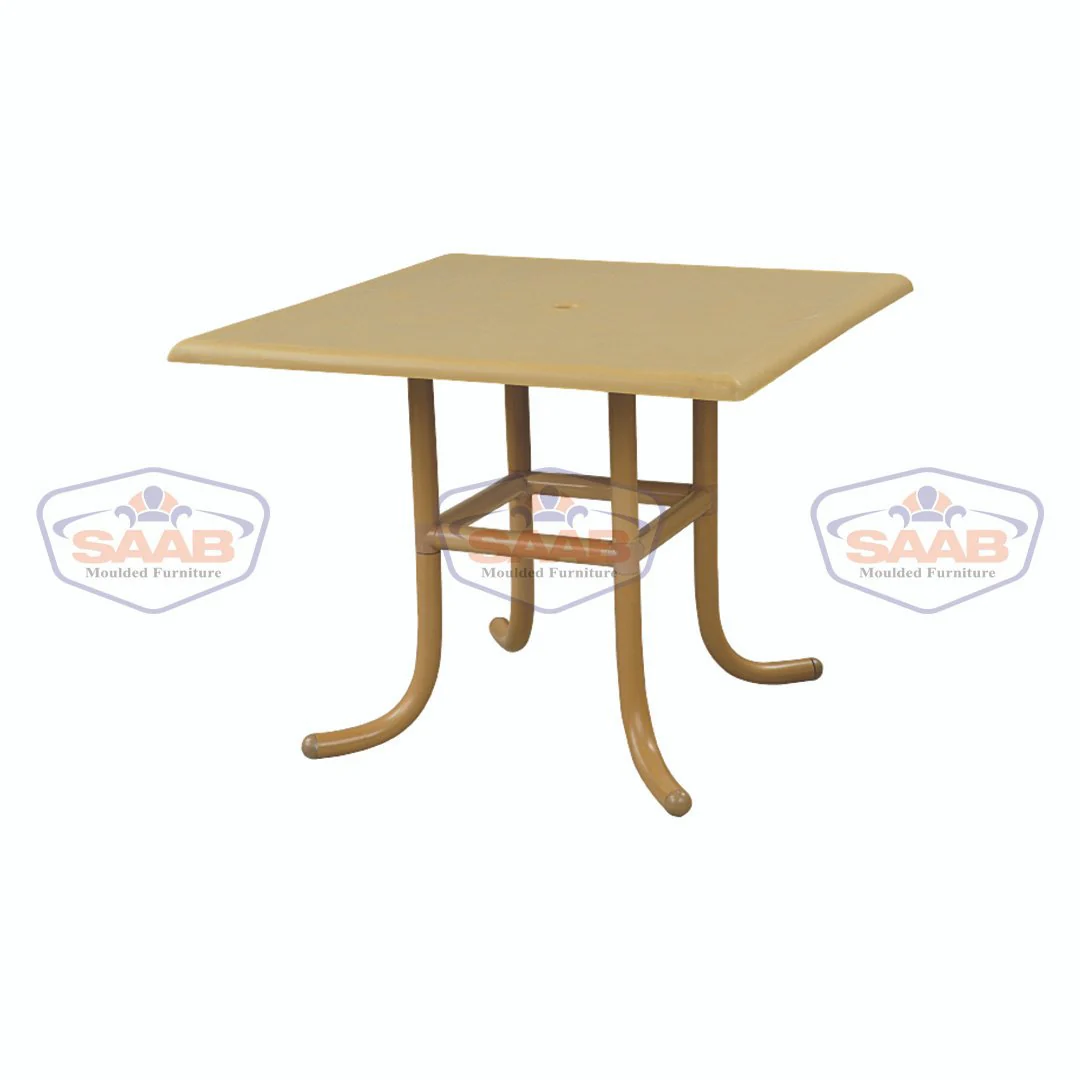 SQUARE TABLE - SAAB Craft UPVC Furniture – Model SAAB S-1122 - Image 3