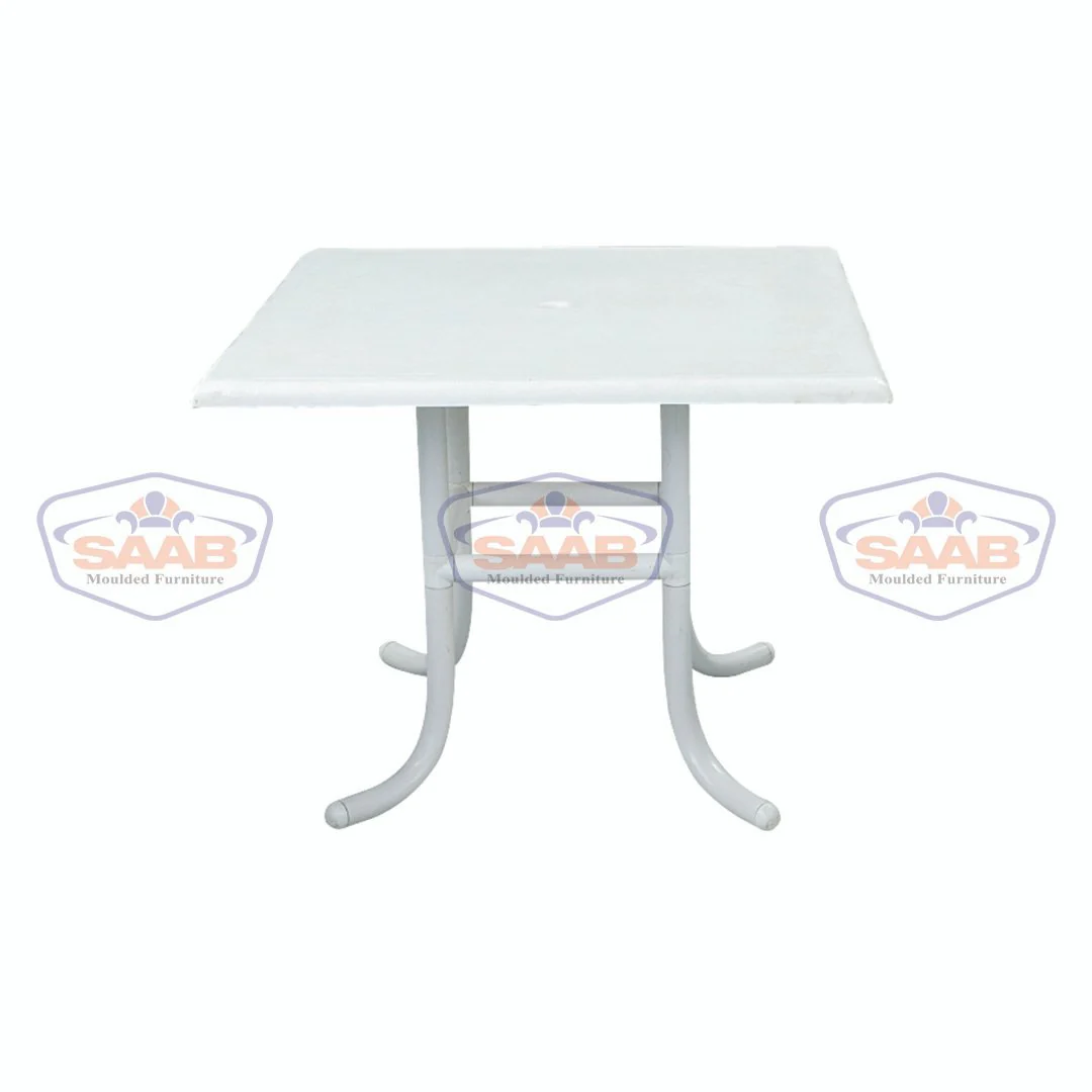 SQUARE TABLE - SAAB Craft UPVC Furniture – Model SAAB S-1122 - Image 4