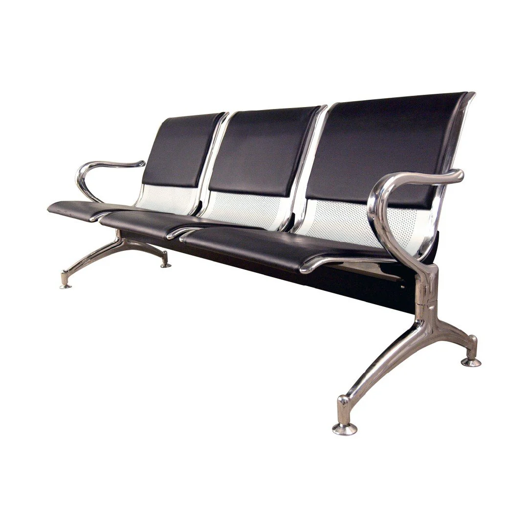 Sun Rise Bright Visitor Sofa 3-Seater with Cushion SAAB S-262-C - Image 4